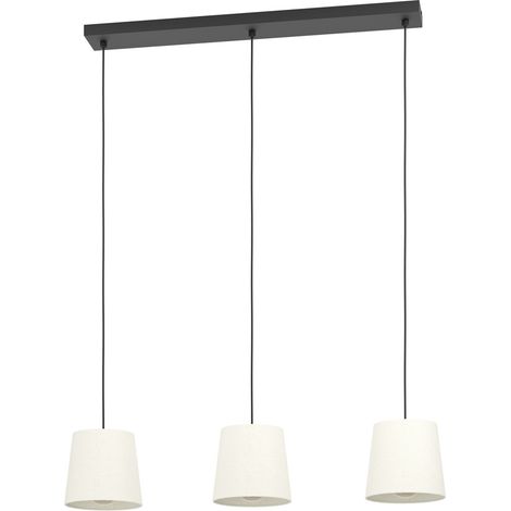 Lampe suspendue Febres 3x E27 - sable - 901263