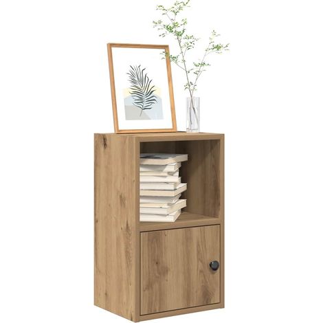 Estantería de madera de ingeniería roble artisan 31x24x52 cm (1/5)