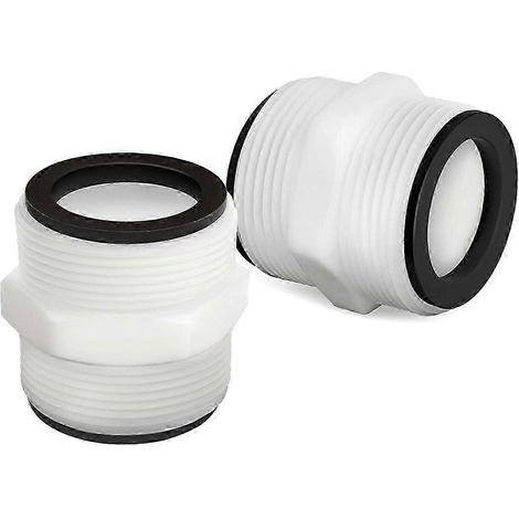 Set mit 2 Adaptern für 1,5-Zoll-Poolschläuche, kompatibel mit Intex und Coleman (1/5)