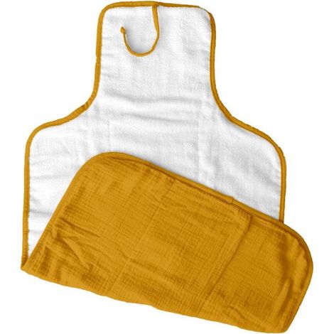 Paris Prix - Matelas à Langer Bébé nomade 75cm Moutarde (1/3)
