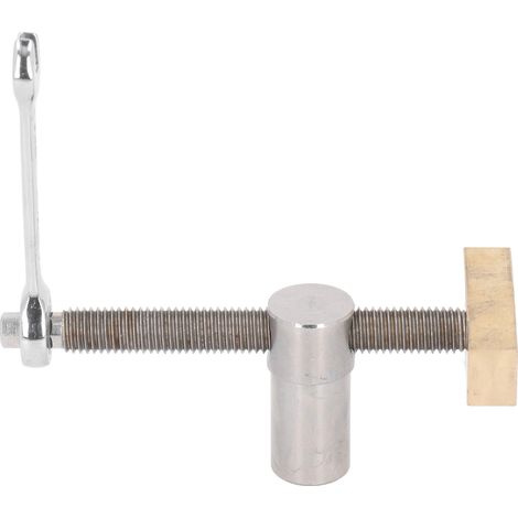 Pince de table à bois 2 pièces, étau de fixation rapide réglable en laiton, avec 4 taquets d'établi noirs 20 mm (1/5)