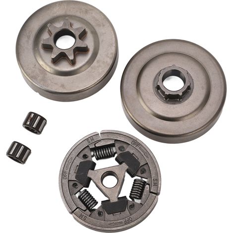 Kupplungsbaugruppe 3/8 Zoll 11280071000 Kupplungstrommellagerdeckel-Satz als Ersatz für Stihl MS361 044 046 MS440 MS460 MS461 (1/5)