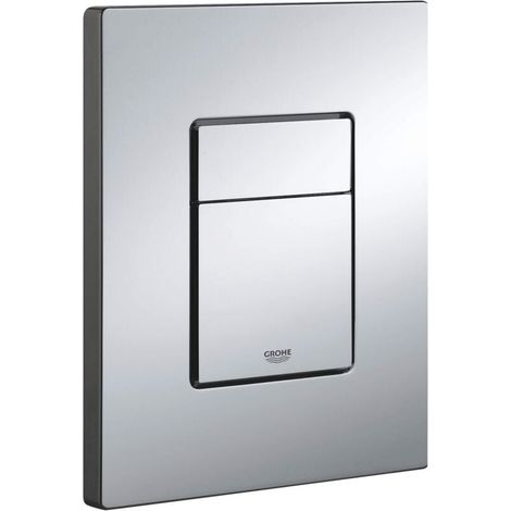 Convient pour plaque de chasse d'eau Grohe Skate Cosmopolitan chromée (38732000) (1/4)