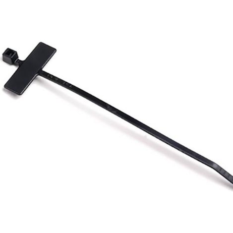 HellermannTyton 111-81860 IT18R-PA66-BK Porta etichetta con fascetta Tipo di montaggio: fascette Superficie stampabile: (1/2)