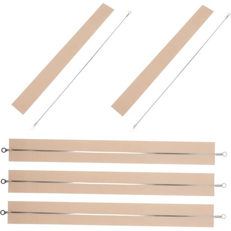 Bandes de thermoscellage 200 mm, lot 5, pièces rechange pour soudeuse manuelle, tissu résistant aux (1/5)