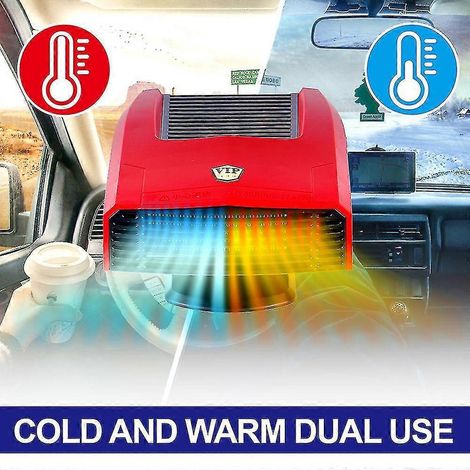 4-in-1 600W Autoheizung mit elektrischem Kühlventilator, Windschutzscheibenentfeuchter und Defroster für Makita 18V (Batterie nicht im Lieferumfang enthalten).