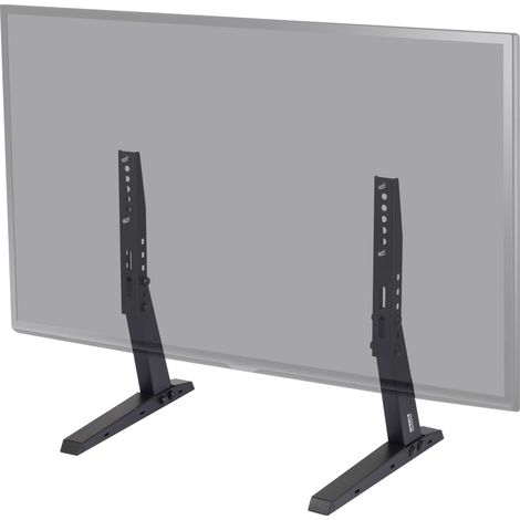Pied de support TV rigide 33-94 cm (13-37") – Capacité 35 kg – Compatible VESA jusqu'à 200x200 mm – Hauteur réglable sur 4 niveaux – Speaka Professional