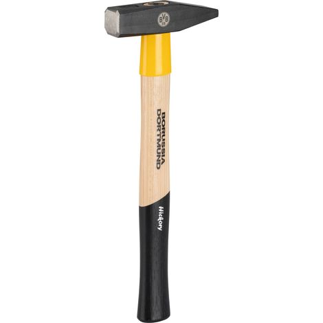 PICARD Schlosserhammer BVB-Look 500 g Länge 320 mm Stiellänge 320 mmHickory Deutsche Form Bahn glatt (1/5)