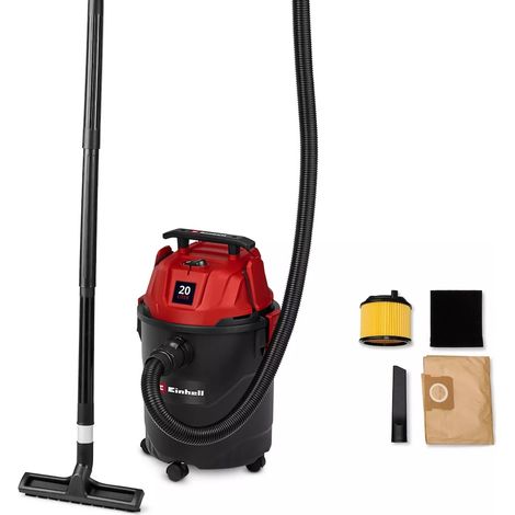 EINHELL Aspirateur eaux et poussières - TC-VC 2045 - Cuve plastique 20 L - 850 W - 180 mbar (1/5)