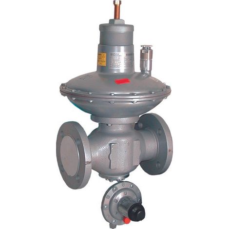 Regolatore media pressione per gpl e metano flangiato pietro fiorentini rid.dival 600 mp dn50 pn16 c/valv.blocco pe 0,5/20bar pu