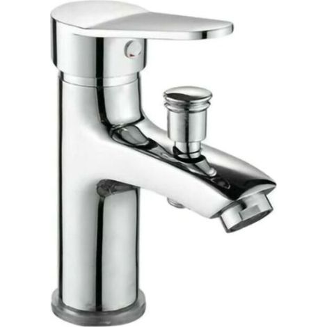 Mitigeur de douche Robinet de douche robinet monotrou à double usage chaud et froid Alliage (1/4)