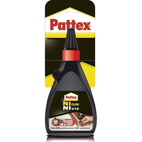Ni Clou Ni Vis Colle Liquide - Colle blanche pour bois et autres matériaux - Flacon 100 gr (1/5)