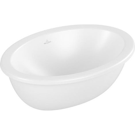 WC suspendu VB à encastrer sous plan WT Loop&Friends 485 x 325 mm avec trop-plein. Vitrage extérieur StoneWhite c+
