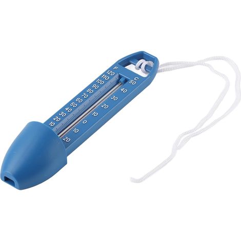 Piscine Thermomètre d'eau de Mer 173.8cm, Thermomètre flottant pour piscine, testeur de température de l'eau (1/5)