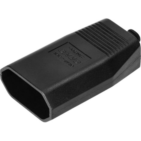 Orno Modelo de enchufe euro negro pack de 50 unidades
