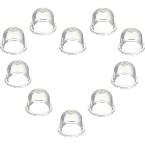 Pompe à poire d'amorçage de carburateur 19 mm 16 pièces pour tondeuse, débroussailleuse (1/5)