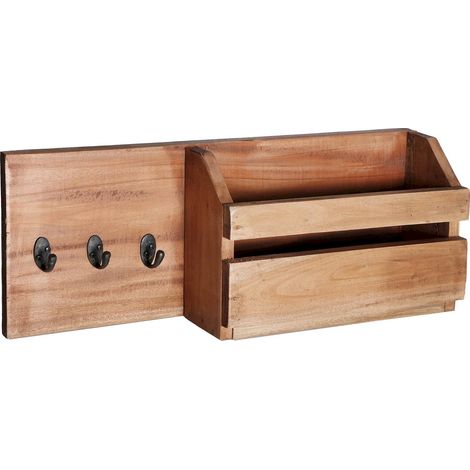 Boîte ethnique Akviran en mahogany naturel - Mahogany patiné teinté naturel (1/4)
