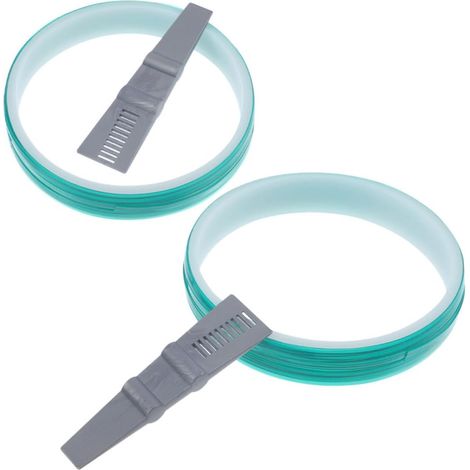 2 Ensembles Ruban de Découpe Courbe PVC pour Voiture, Lot de (1/5)