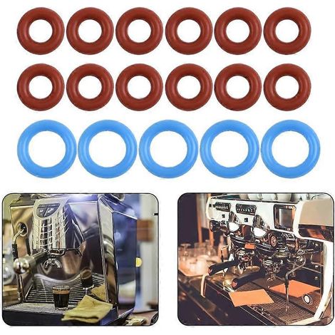 Kit remplacement joints toriques silicone machines à café Breville Barista Express 870/878/880/860/840 joints buse vapeur chaudière sondes bleu/rouge (1/5)