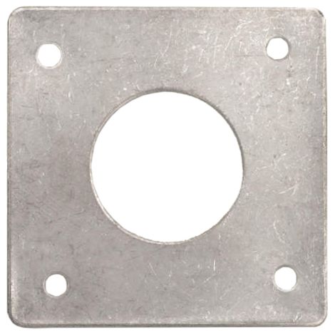 Hole Plates for Bird Boxes - Stainless Steel - 2.8 cm (Diameter of Hole)