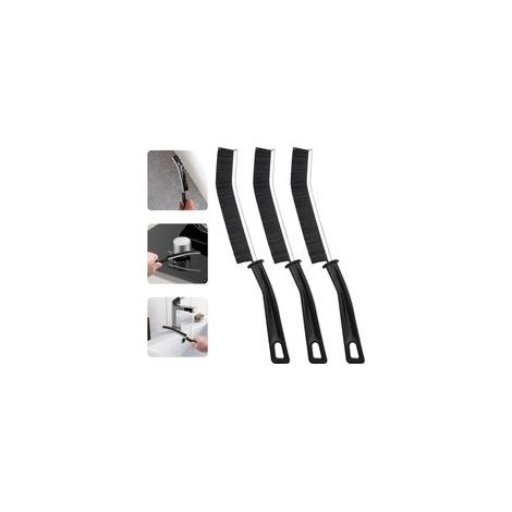 Lot de 3 Brosses de Nettoyage à Poils Durs – Brosse à Joints Carrelage, Idéal pour Salle de Bain, Cuisine, Toilettes, Évier, Douche et Sols (1/5)