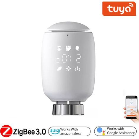 Tuya Valvola Termostatica Smart ZigBee per Radiatori (1/4)