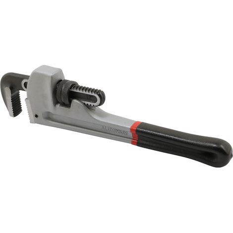 Clé serre-tube, tête en fonte avec poignée en aluminium, 12 en, Lot de 1 (1/3)