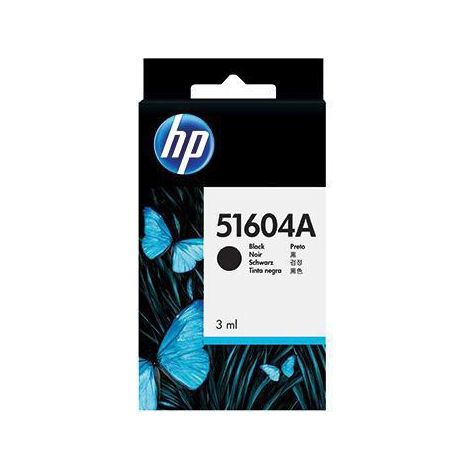HP Tintenpatrone HP Originalzubehör 51604A ca. 500 Seiten schwarz 3ml (1/4)