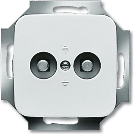 BUSCH-JAEGER 2095UC-214 POTENZIALAUSGLEICH-STECKER UP, ALPINWEIÃ, REFLEX SI (1/3)