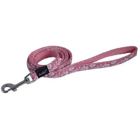 Laisse nylon Tahiti Doogy rose
