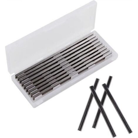 YMYNY 10-teiliges Hobelmesser-Set für Elektrohobel, 82-mm-Hobelmesser, passend für Bosch-Hobel, HSS-Hobelmesser, 82 x 5,5 x 1,2 mm, für Makita-, Black & Decker-, Bosch-, DeWalt- und Elu-Hobel (1/5)