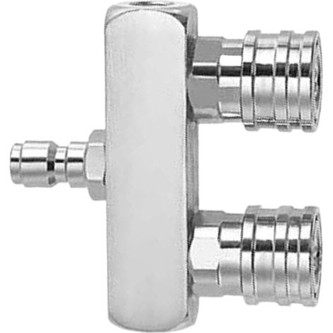 Buse turbo pour nettoyeur haute pression Embout de buse de nettoyeur haute pression, raccord de lavage de voiture, adaptateur de buse à double tête, buse de pulvérisation 2 en 1 pour le lavage (1/5)