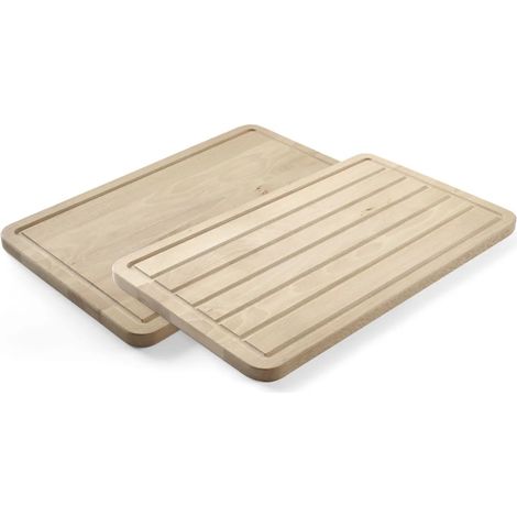 Planche à découper double face en bois de hêtre - Hendi 505403 (1/5)
