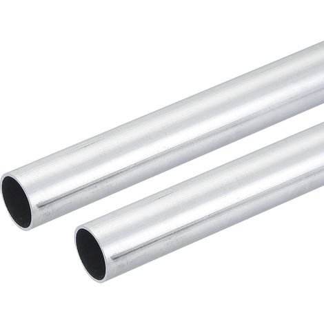Aluminium Tube 6063, 2 x 19 mm External Diameter 1 mm Thickness 300 mm Length Round Aluminium Pipe Straight Seamless Metal Pipe for DIY Crafts Furniture Industrial Model (1/5)