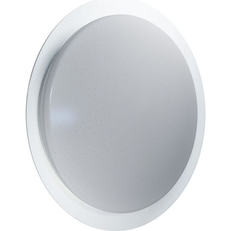 OSRAM Orbis Sparkle plafonnier LED à effet brillant, applique 560mm, luminaire blanc en aluminium, protection IP20, pour éclairage décoratif (1/4)