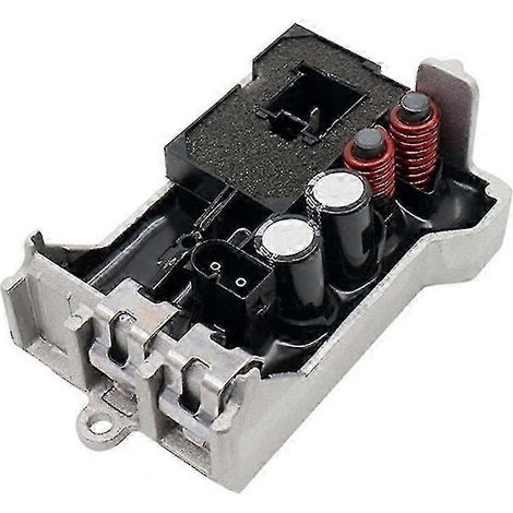 Compatible avec Mercedes-Benz Classe C et Classe E W203, W211 et W220 : régulateur de ventilation, résistance d'air chaud 2308216351 (1/5)