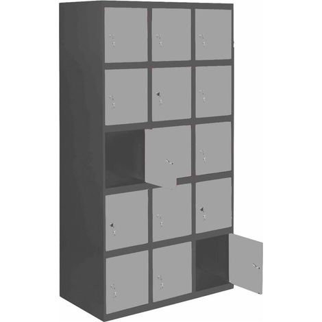 Taquilla 1800x900x500 SIMONLOCKER PROFESIONAL 5 PUERTA 3/15 300 (900)AN/GR marca SIMONRACK