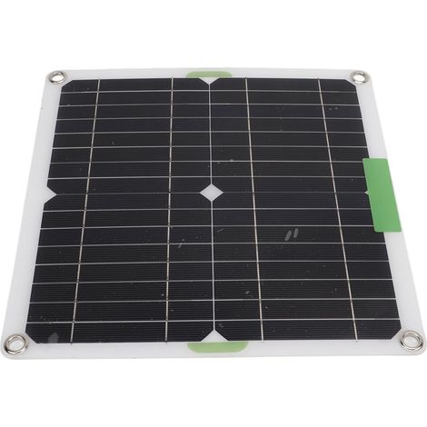 Panneau solaire portable 200 W 12 V monocristallin à haut rendement de conversion pour automobiles, maisons, bateaux et camping (1/5)