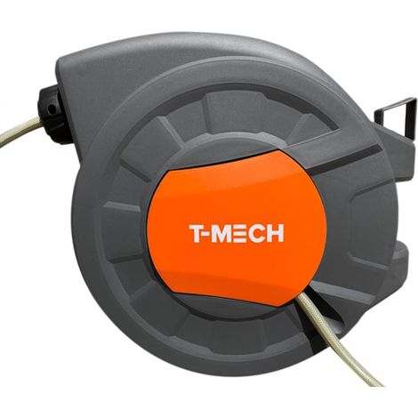 20m Gartenschlauch Wasserschlauchaufroller Schlauchaufroller Schlauchtrommel Automatik