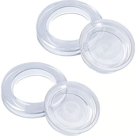 Set di 2 anelli in silicone, 5 cm (2 pollici), per fori per ombrelloni da tavolo da patio, compatibili con fori standard per tavoli, set di tappi e coperture per fori per ombrelloni, tappo per ombrell