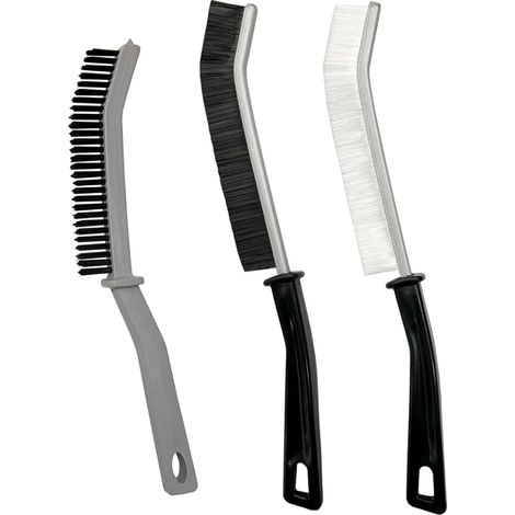 Brosse de Nettoyage Crevasses, Brosse de Nettoyage à Poils Durs, Brosse à Joint Carrelage, Ustensiles de Ménage, pour Éviers, Robinets, Toilettes, Rails de Fenêtre, Groove Gap (1/5)