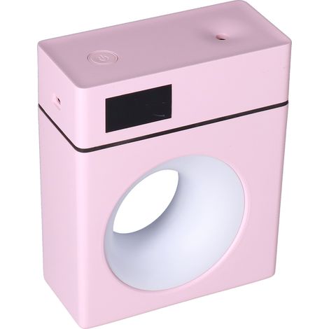 Humidificateur de voiture rose 500 ml, diffuseur de brume alimenté par USB, pour la maison, le bureau ou la chambre. (1/5)