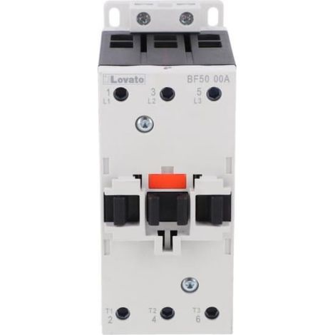 Contactor de potencia 3P 50 A AC3 bobina 24 VAC 50/60 Hz BF5000A024