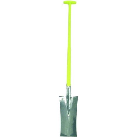 Louchet de terrassier avec manche T en fibre de verre 90cm