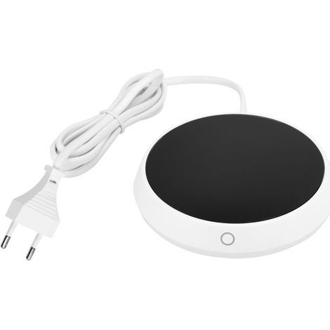 Chauffe-tasse électrique 220 V – Coussin chauffant de bureau pour café, thé ou lait, prise européenne, design compact et sécurisé (1/5)
