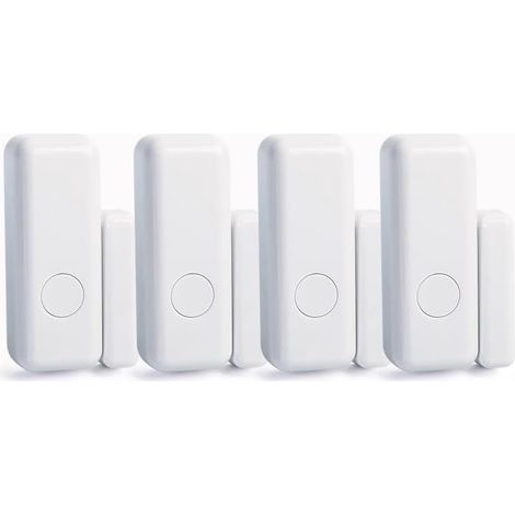 Stück drahtlose Tür- und Fenstersensoren mit SOS-Taste für 433-MHz-Heimalarmsystem (1/3)