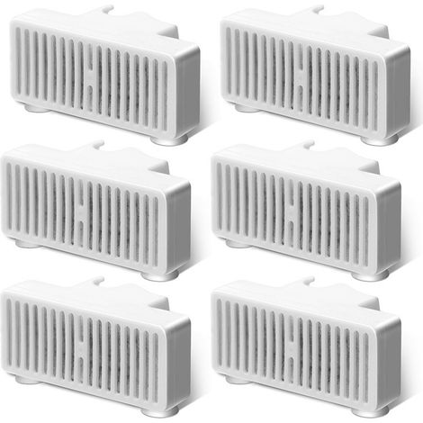 6 Stück T-Form Ersatzfilter passend für Pioneer Pet Haustier Trinkbrunnen