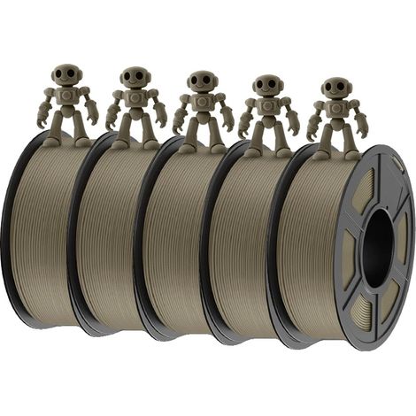 Filament d'imprimante 3D, finition mate, sans obstructions, PLA Mat Clatty (1/2)