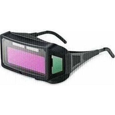 Lunettes de soudeur réglables, lunettes de soudeur à énergie solaire avec assombrissement automatique, lentille PC arc électrique, lunettes de soudage anti-éblouissement pour protection (1/5)