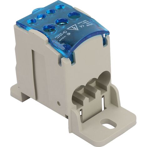 Coffret de répartition pour bornier sur rail DIN, boîte de jonction électrique universelle avec connecteurs de câblage (1/5)